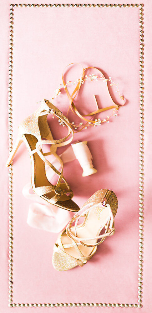 gold, wedding, shoes, high heels, pink, buty ślubne, złote, szpilki, wesele, ślub glamour, ślub